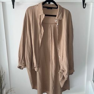 Bella Amore Made in Italy Tunic Button Down